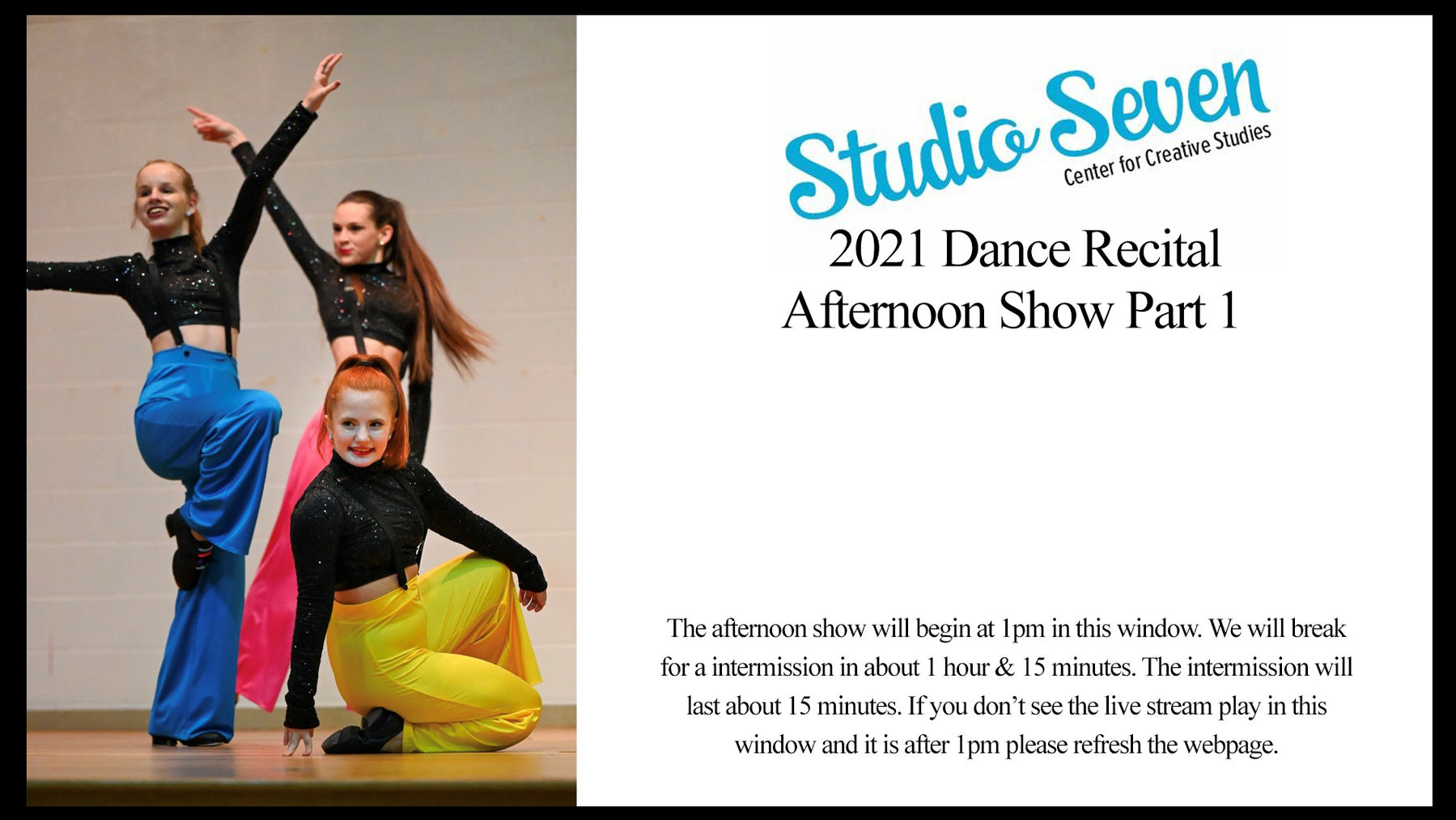 Part 1 Day Recital